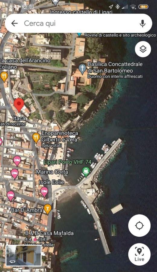 Itaca Villa Lipari  Dış mekan fotoğraf